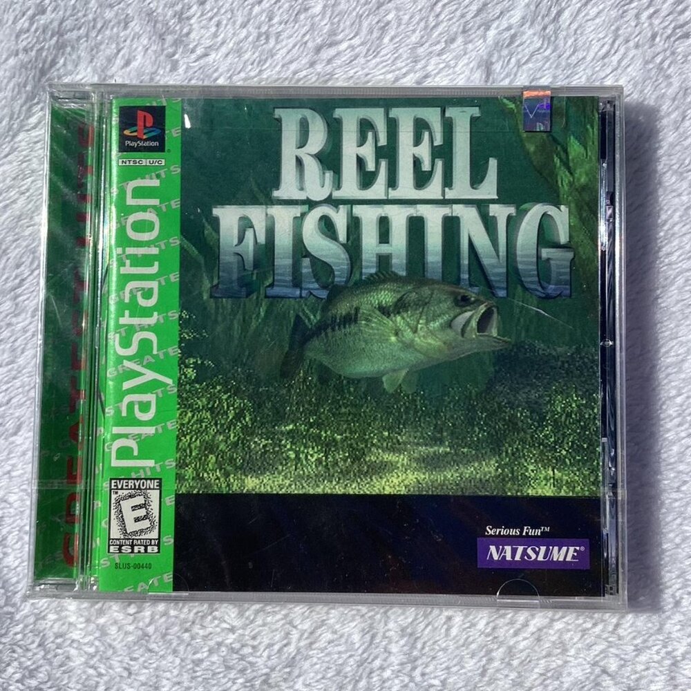 Sony PlayStation Reel Fishing Video Game Brand New and Sealed Sports